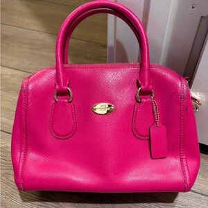 Coach Hot Pink Mini Bennett Bag